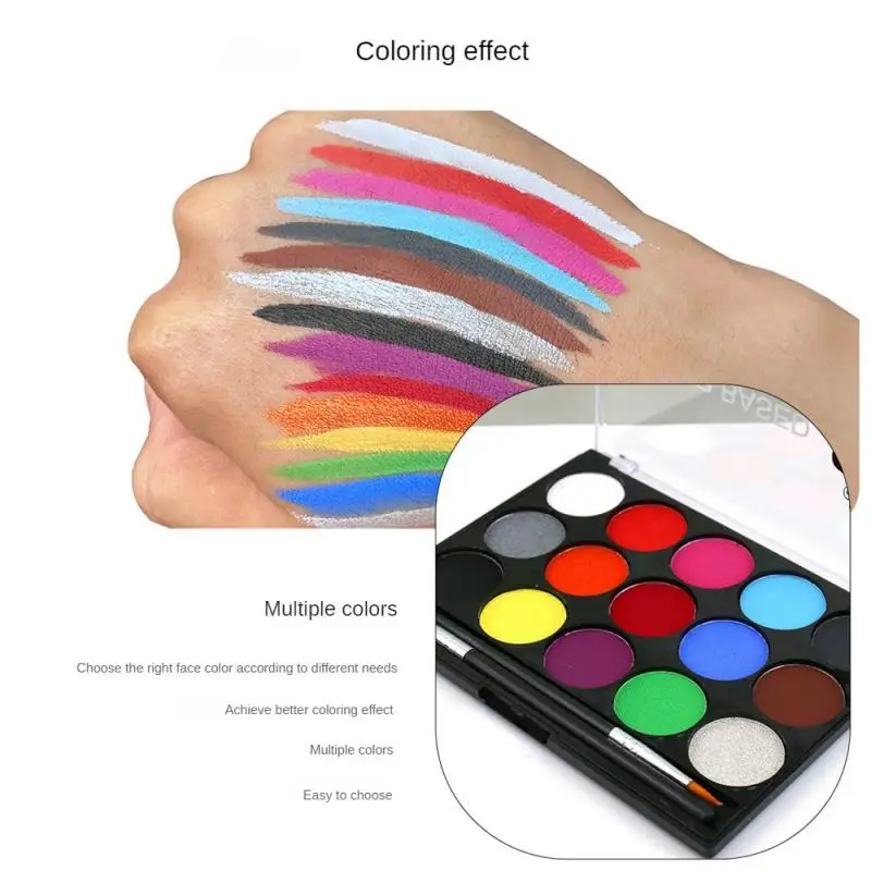 1/3/5PCS Colourful Face Body Painting Set Multi Colours Various Occasions Birthday Party Enjoy The Happiness To Create Your Own