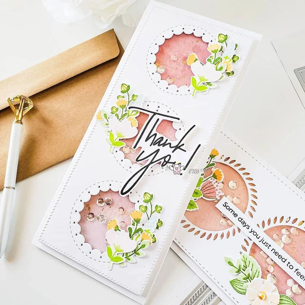 

Металлические вырубные формы Piggy Craft: вырубные ножи-трафареты для гирлянд, прямоугольных рамок, скрапбукинга, бумажных поделок