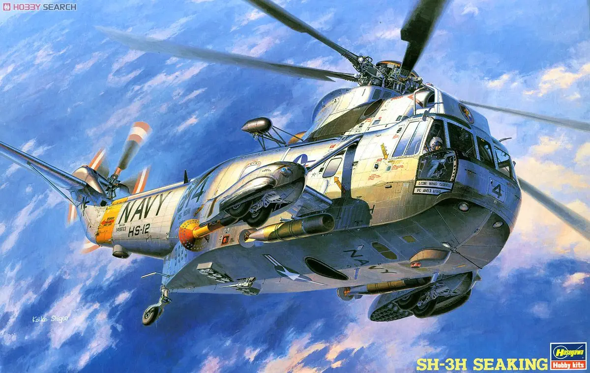 

Сборка вертолета Sea King Shaver 1/48 SH-3H 07201