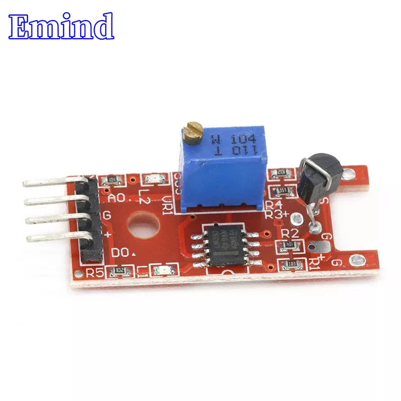 2/3/5 Buah KY-036 Modul Sensor Sentuh Manusia Sensitivitas Modul Alarm Sentuh Dapat Disesuaikan Sensor Sentuh Logam