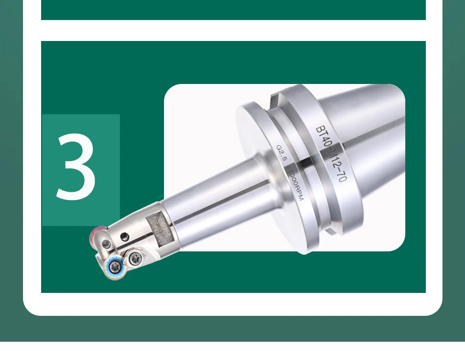 GDR BT30 M8 M10 M12 M16 BT40 M8 M10 M12 M16 BT50 M10 M12 M16 M20 M25 M32 M35 BT BT30 BT40 Gewinde-Werkzeughalter Halterung Werkzeugspannzange – Detail 19