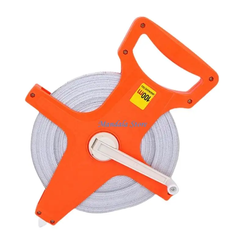 U2JC Shock Resistant Measuring Tape Open Reel Tape Measure Double Side Measuring Reel