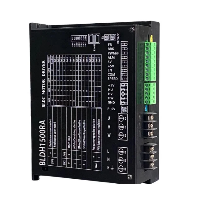 ICAN BLDH1500R Hot Sale 3 Phase BLDC Motor Controller PCB 100V-250VAC 9A Peak Current Brushless DC Motor Controller
