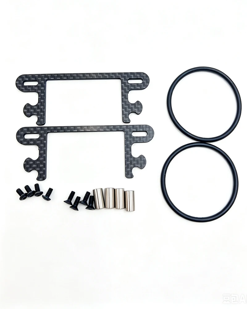 Team Associated RC10 Carbon Fiber Shorty Battery Holder Xtra 30046 Lightweight Racing Upgrade for RC10B6 RC10T6 RC10B74
