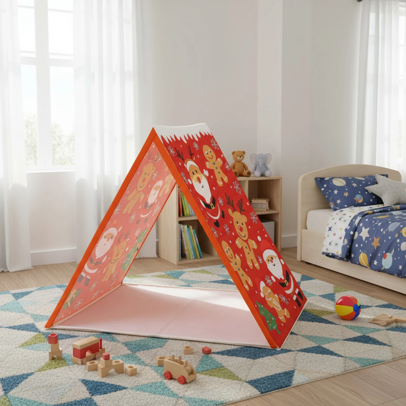 

Пряничная рождественская палатка Съемная палатка с пряничным домиком Рождественский пряничный домик для дома Крытая рождественская праздничная вечеринка