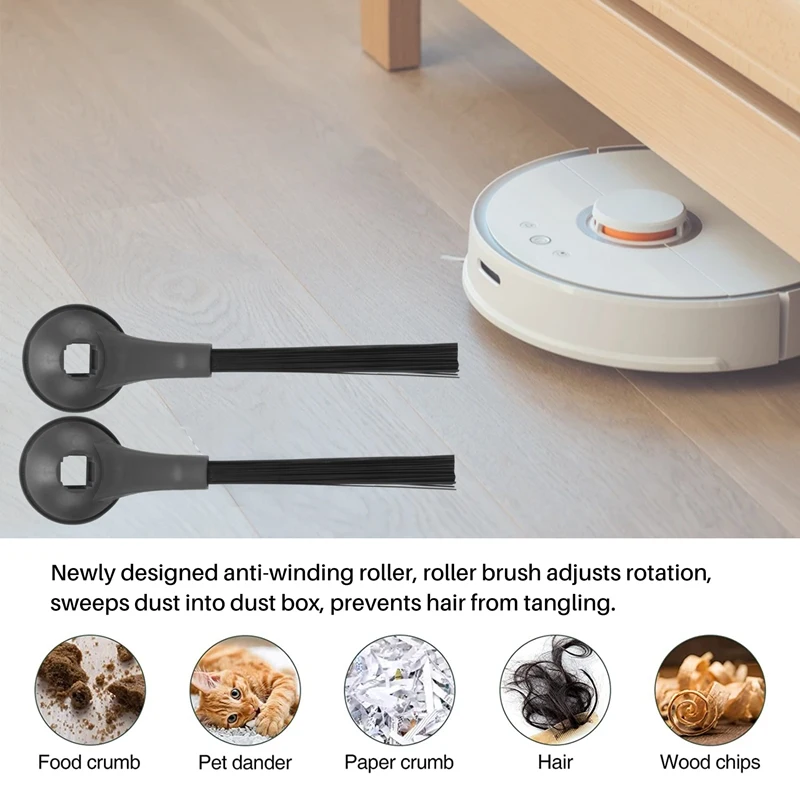 8 шт., боковые щетки для робота-пылесоса Shark IQ