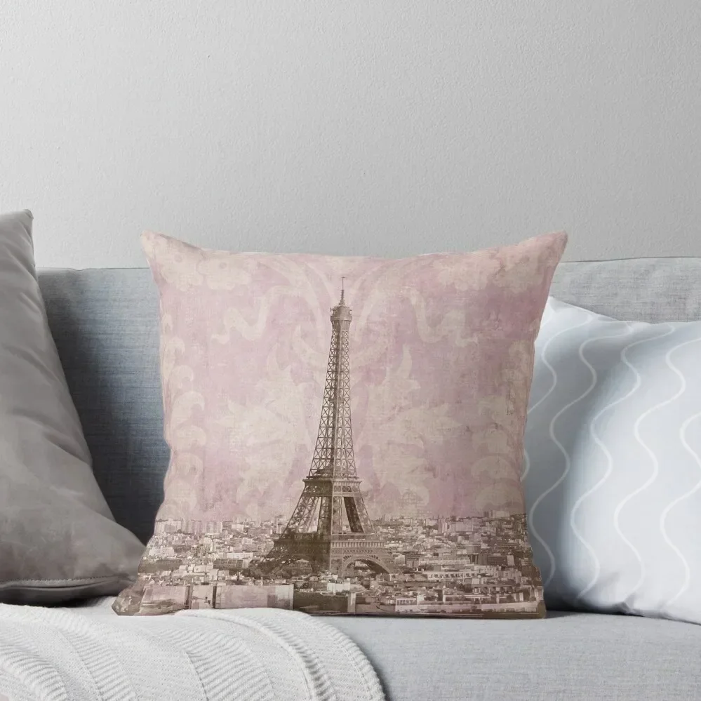 

romantic Paris Throw Pillow Decorative Cushions christmas ornaments 2025 anime girl Christmas Pillowcase pillow