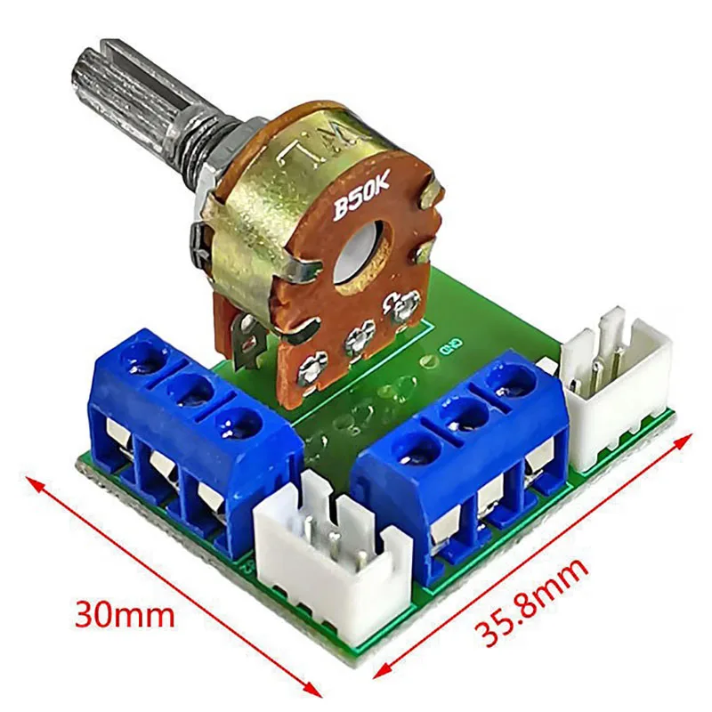 Adjustable B50K Volume Potentiometer Module for DIY 2.0 Stereo Audio Amplifier Board
