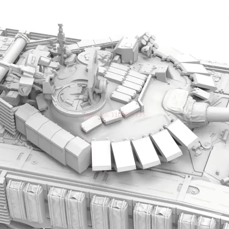 1/72 MENG Rosyjski Czołg Bojowy T-72B3M Figurka do Składania 72-007 Model do Składania Niemalowany Kolekcjonerski Plastikowy Model Zabawka Prezent