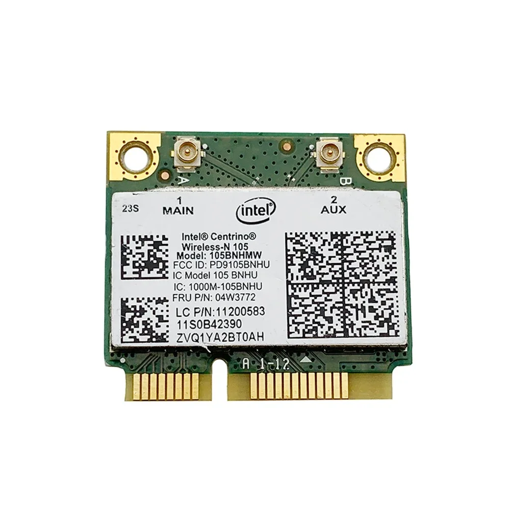 Intel Wireless-N 105BNHMW Wifi Card For Lenovo ThinkCentre E73 E93 M62Z M72E M73 M82 M83 M92 M93 EDGE-72Z Series, FRU 04w3772