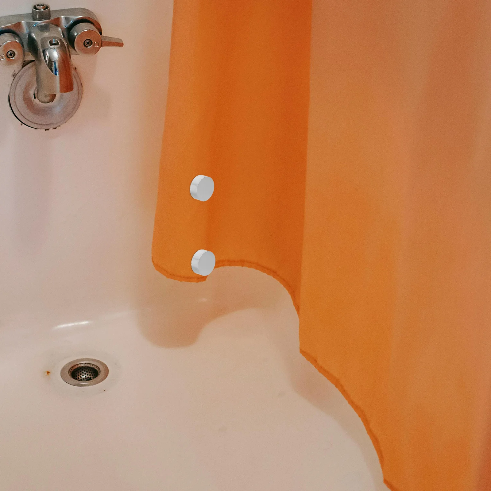 

10Pcs Curtain Weights Durable Nonwoven Fabric Windproof for Shower Outdoor Drapery Weights Bottom Curtain Drape Block