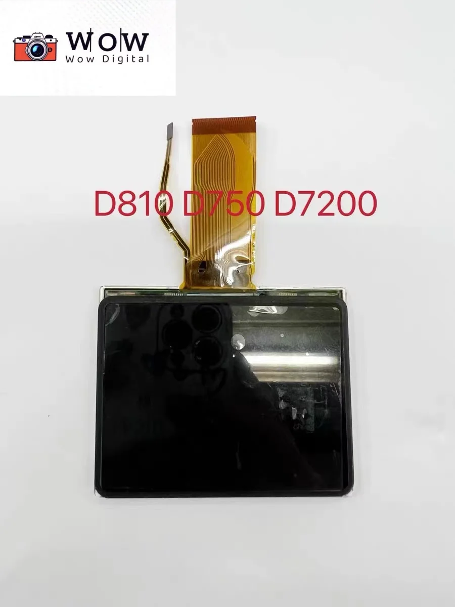 100% New Original LCD Display Screen For Nikon D750 D810 D7200 With backlight Camera Replacement Repair Part