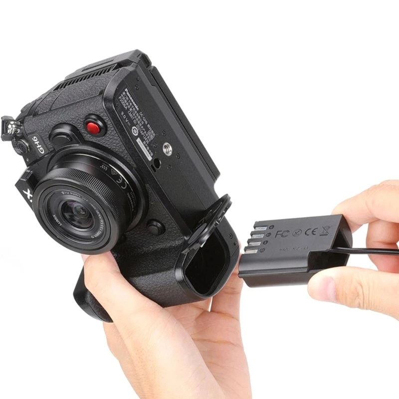 090F DMW-DCC17 COUPLER POWER CONCETRACTACT CALL DMW-BLK22 مزود طاقة البطارية الوهمية لـ DCS5 DCS5K GH5 GH6