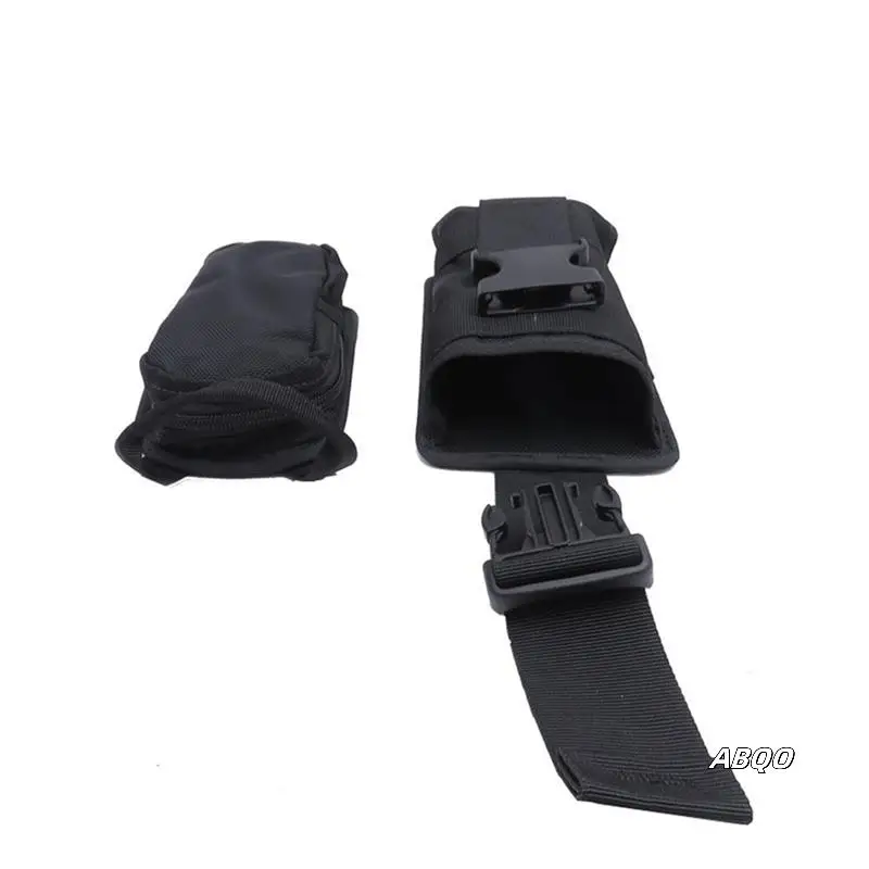 

New 4Pcs Spare Black 1680D Nylon Scuba Diving Weight Belt Pockets With Quick Release Buckle -22.5X15x5cm