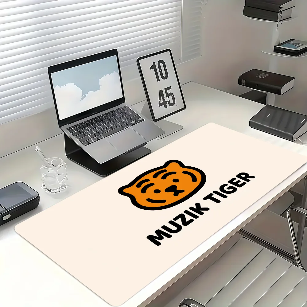 Kawaii M-MUZIK T-TIGERS Mouse Pad Non-slip Thickened MousePad Large Writing Lockedge Gaming Cushion Office Student