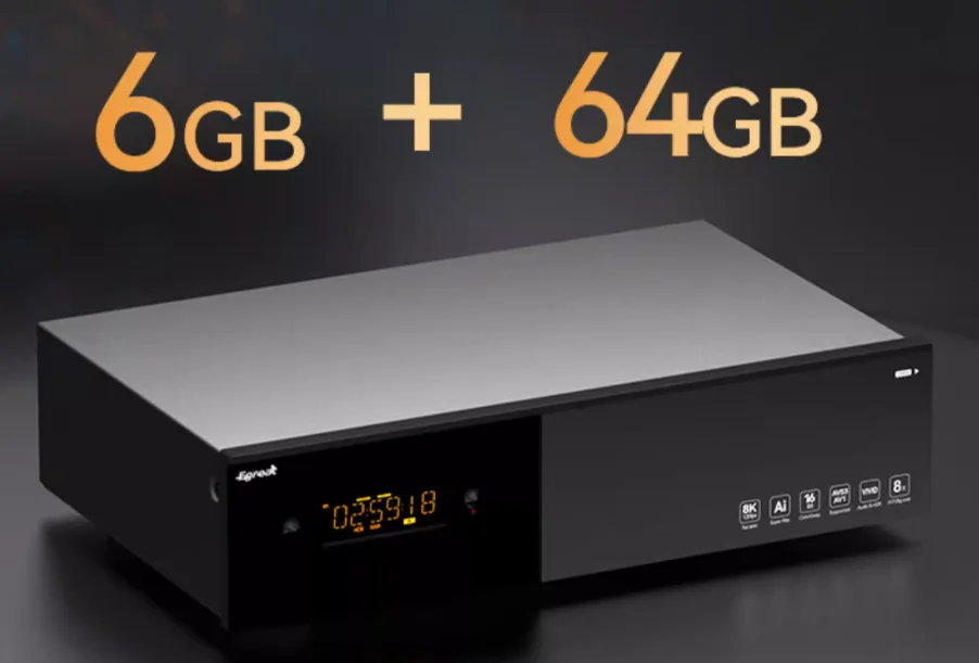 New A20M dual hard drive compartment 8K120HZ Blu ray hard drive player HDR Vivid ultra high definition player