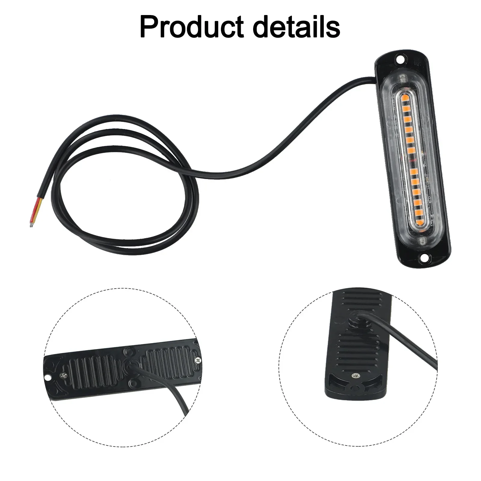 Pcs Etc Installation Location Front Of Car Car PIckup SUV Always On Flashing Car LED Work Light Signal Light Mode