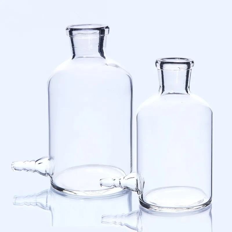 Glass level bottle 250ml/500ml Bottom bottle Gas analysis Water bottle laboratory