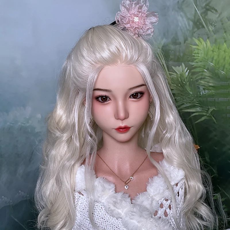 【Wonanii】New silicone head, beautiful makeup look，M16 screw interface，The same type of hair transplant and eyes，For collection p