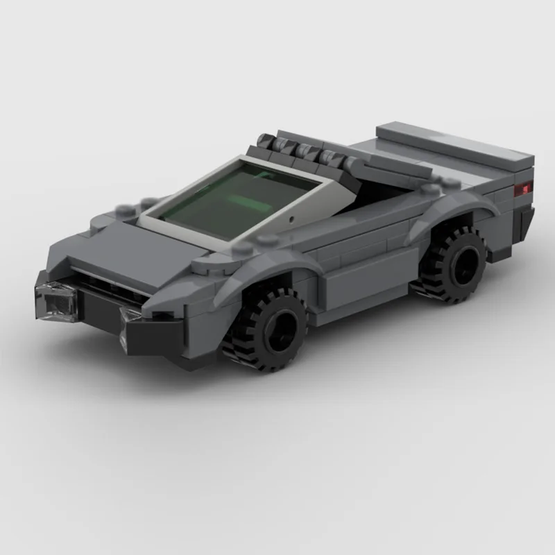 City Car Model MOC Building Bricks High-Performance Coupe Modular Technology Children Holiday Gifts Assemble Toys Suit