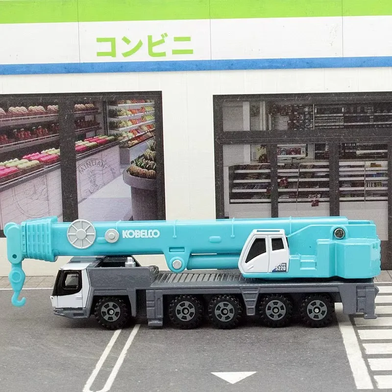 تاكارا تومي توميكا نوع طويل رقم 133 كوبيلكو رافعة لجميع التضاريس KMG5220 سبيكة دييكاست نموذج طبق الاصل سلسلة هدايا الأطفال ألعاب للأولاد