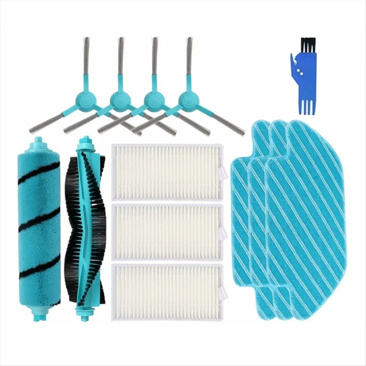 A88M For Cecotec Conga 4090 4490 4690 5090 5490 6090 Robot Vacuum Cleaner Parts Roller Hepa Filter Mop Rag Accessory view 2