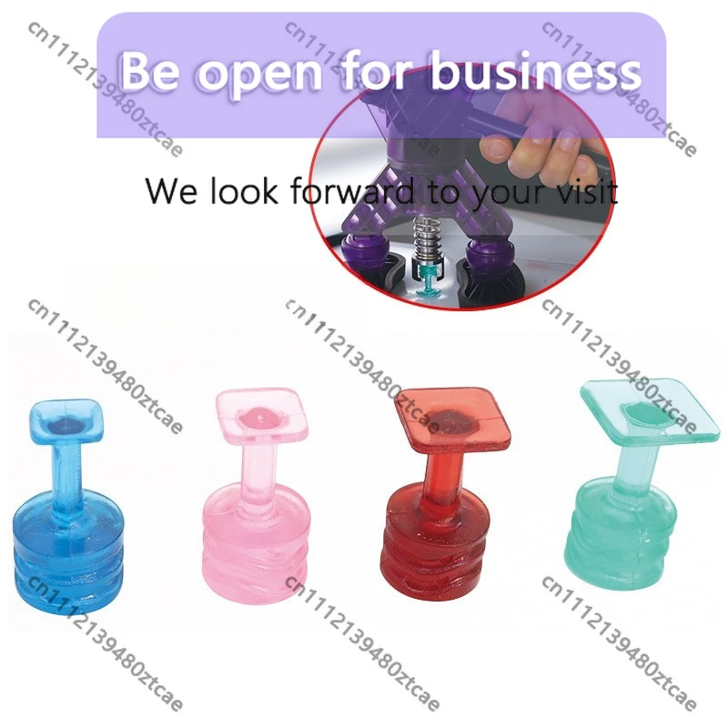 

Square Car Dent Pull Tabs Multi-color Paintless Dent Removal Repair Tools