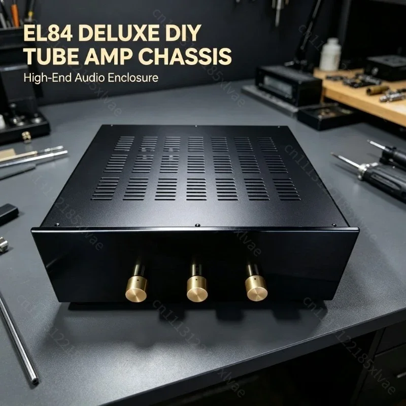 Deluxe DIY Chassis - Premium Audiophile Tube Amplifier Case for Hi-Fi Enthusiasts