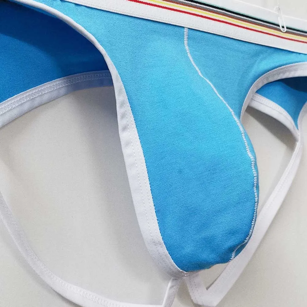 

Cotton Jockstrap Gay Mens Thong Underwear Letters Fashion String Homme Sexy Men Underwear Open Thong And G Strings Gay