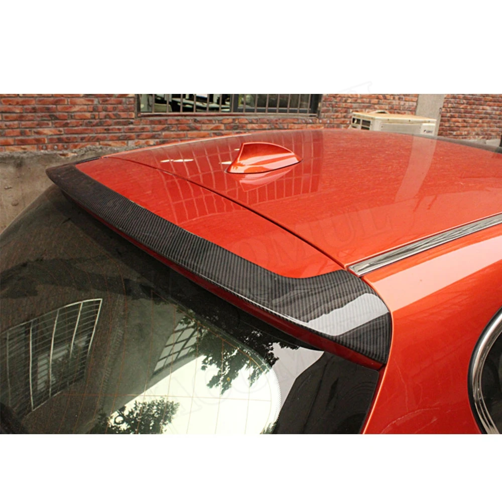 For BMW F20 Rear Roof Wings For BMW 116i 118i 125i F20 F21 Spoiler P style Design Carbon Fiber Rear Spoiler