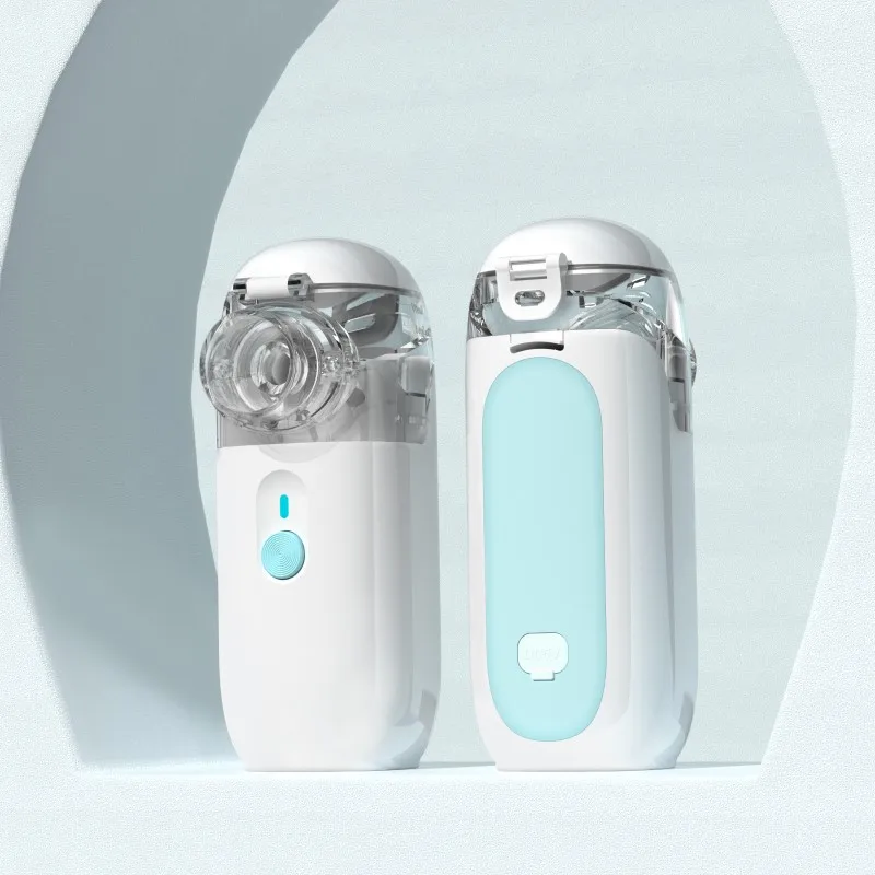 Rechargeable Portable Mini Nebulizer Silent Handheld Inhaler Ultrasonic Inhalator Mesh Atomizer Baby Adult Cough Asthma