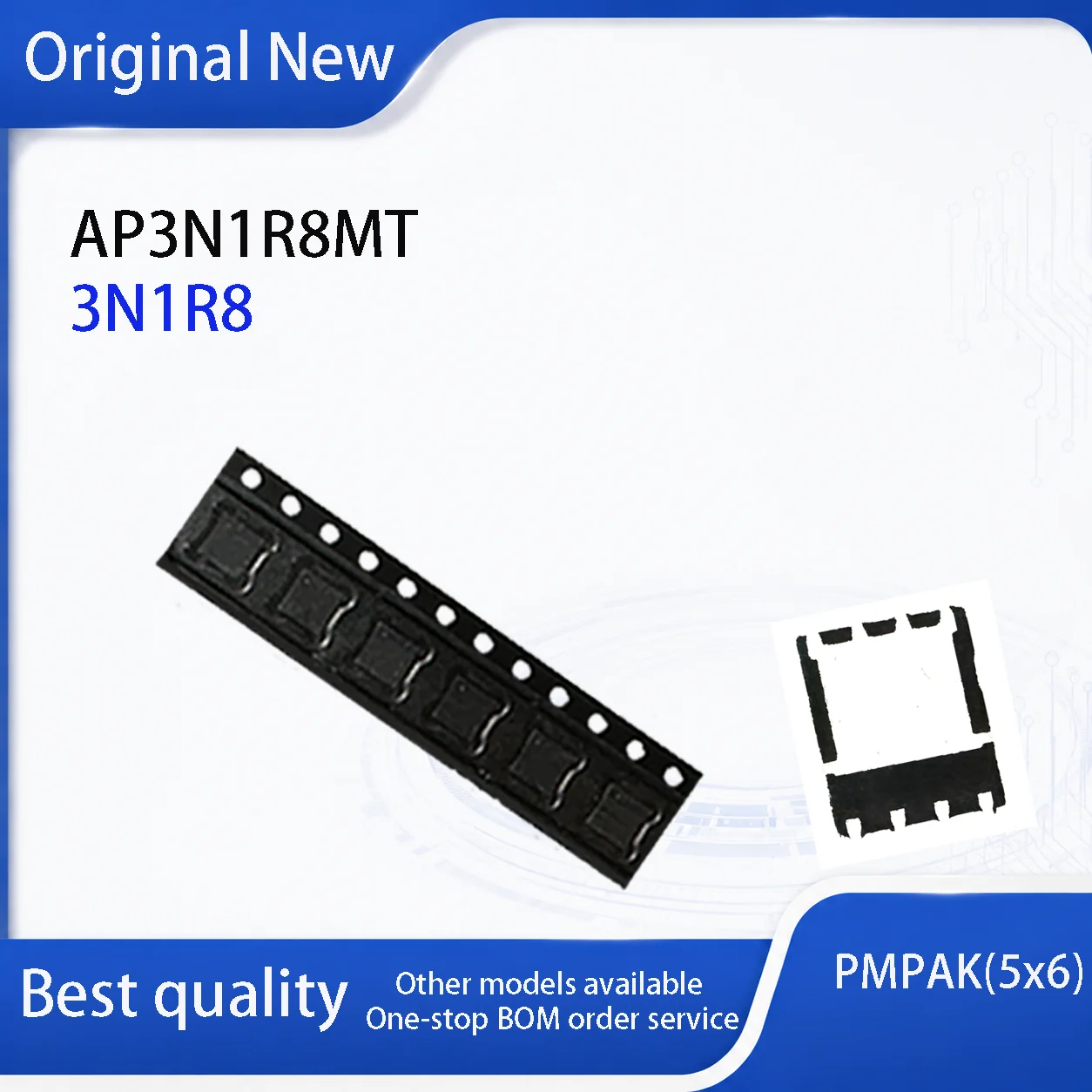 (5-50 PCS)NEW AP3N1R8MT AP3N1R8 3N1R8 DFN5x6 MOSFET IC Chip electronic