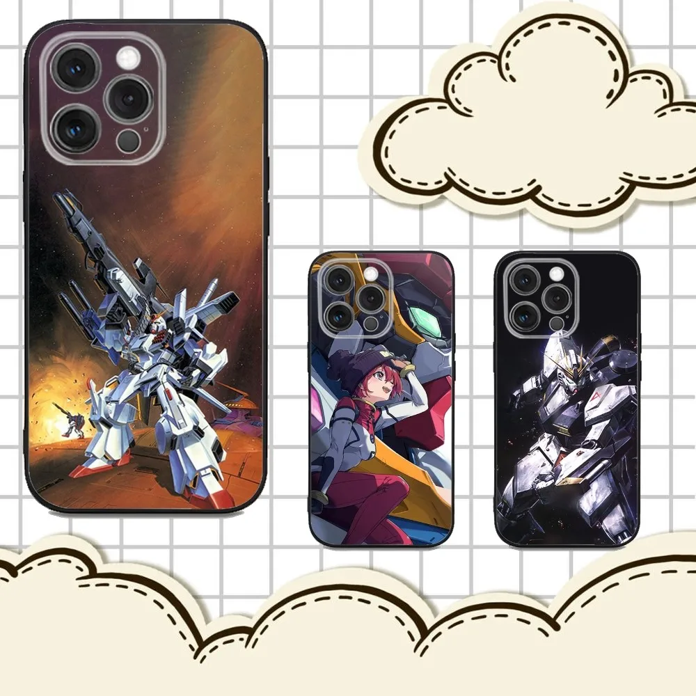 

R-Robotech Macross Phone Case For iPhone 16e,16,15,14,13,12,11,Pro,X,XS,Max,XR,Plus,Mini Soft Black Cover