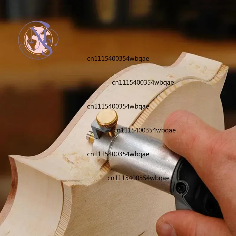 ZOCI-Extended Milling Groove Edge Trimming Strip Tool For Folk Bakelite Classical Guitar Repair Making Musical Instrument Parts