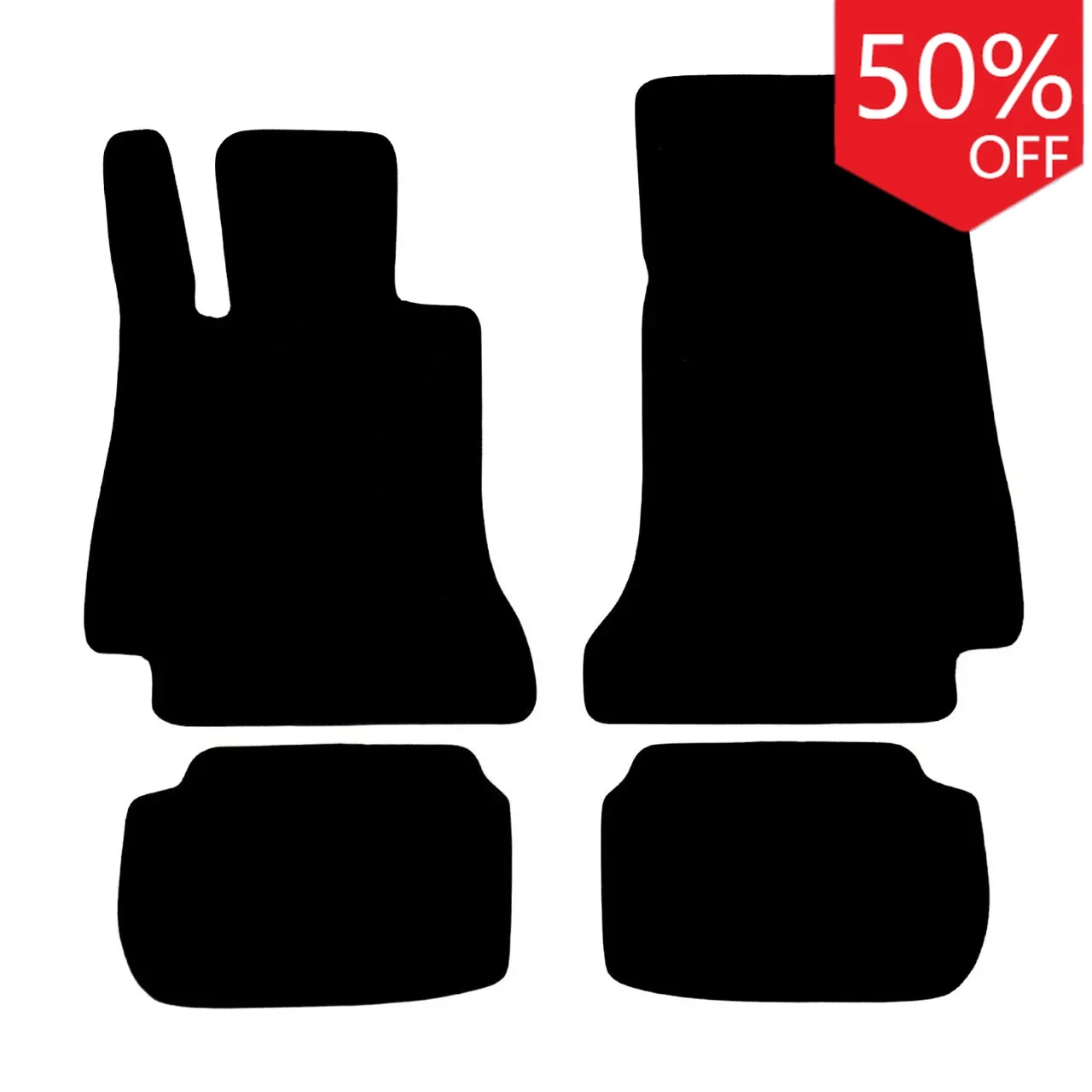 

Factory Car Floor Mats For AMG Mercedes E Class 2017 to 2023 Coupe Velour Waterproof Black Carpet New