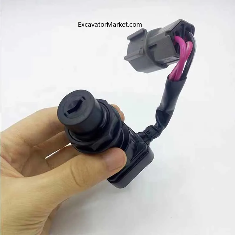 Excavator Parts For KUBOTA U15/U30//KX155 163 175 Excavator Loader Harvester Cab Ignition Switch Electric Door Lock