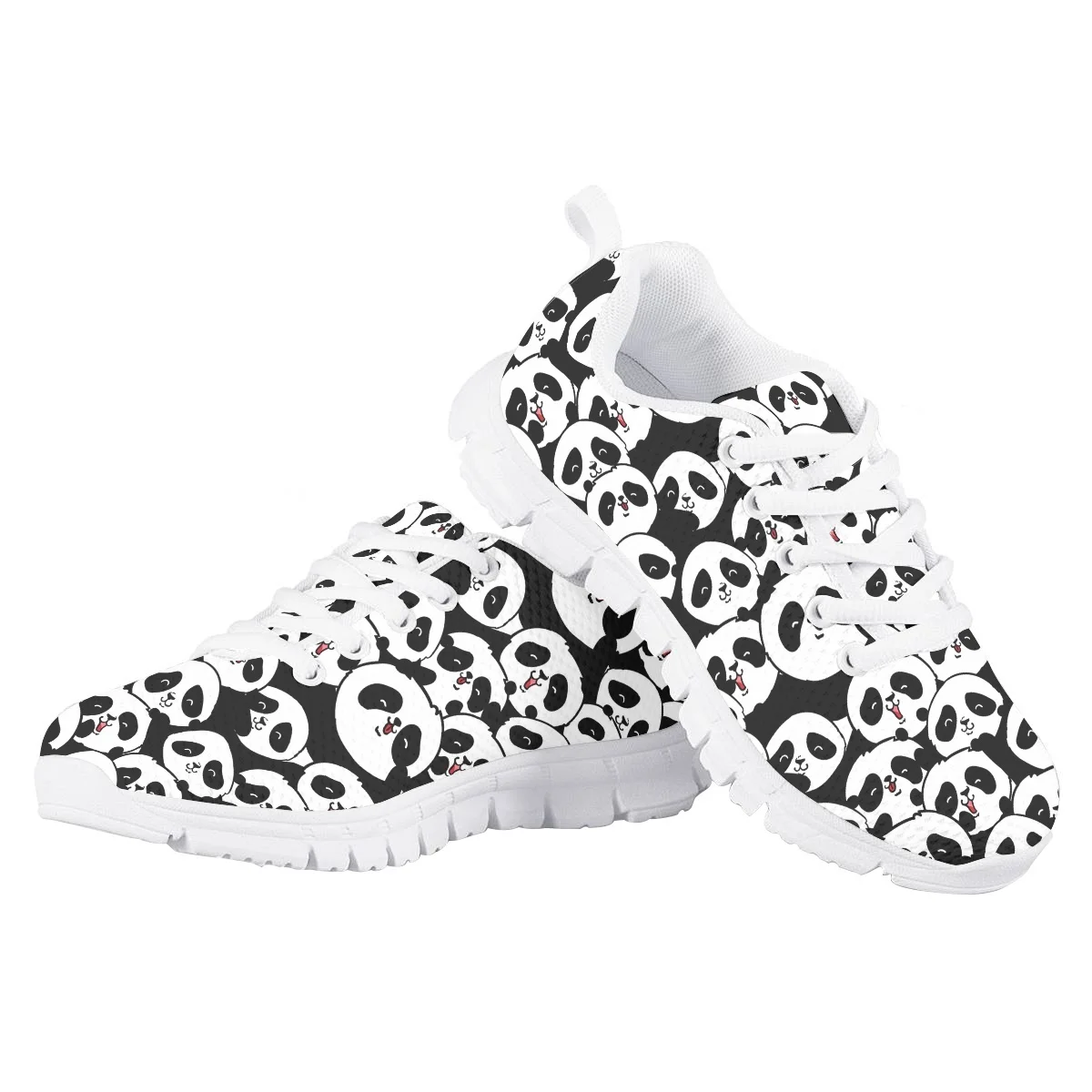 Kinder laufschuhe kawaii Panda Unisex Herbst Winter vulkan isierte Schuhe Stoß dämpfung rutsch feste klassische Wanderschuhe