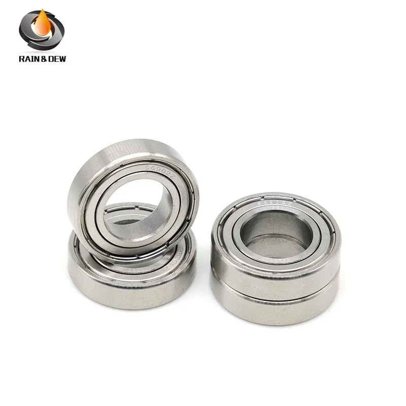 1Pcs Good stability S6902ZZ 15x28x7 mm Non Magnetic 304 Stainless Bearing ABEC-7 6902 Corrosion-Resistant Bearing