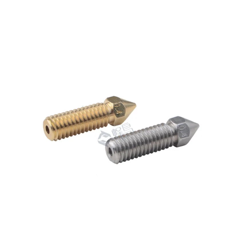 Brass MK8 Nozzle All Metal Large Flow Large Diameter Extended Nozzle 3D Printer Hotend Nozzle Copper Tip For Ender 3 CR10
