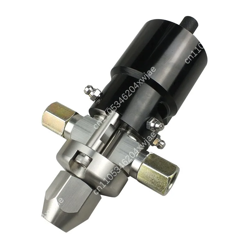 DJF-66 Precision Suction Valve High Pressure Double Liquid, Large Flow Dispensing Valve for High Viscosity Silicone Rubber