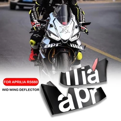 Motorcycle 5 colors Winglet Aerodynamic Wing Kit Spoiler Accessories For Aprilia RS660 RS 660 rs660