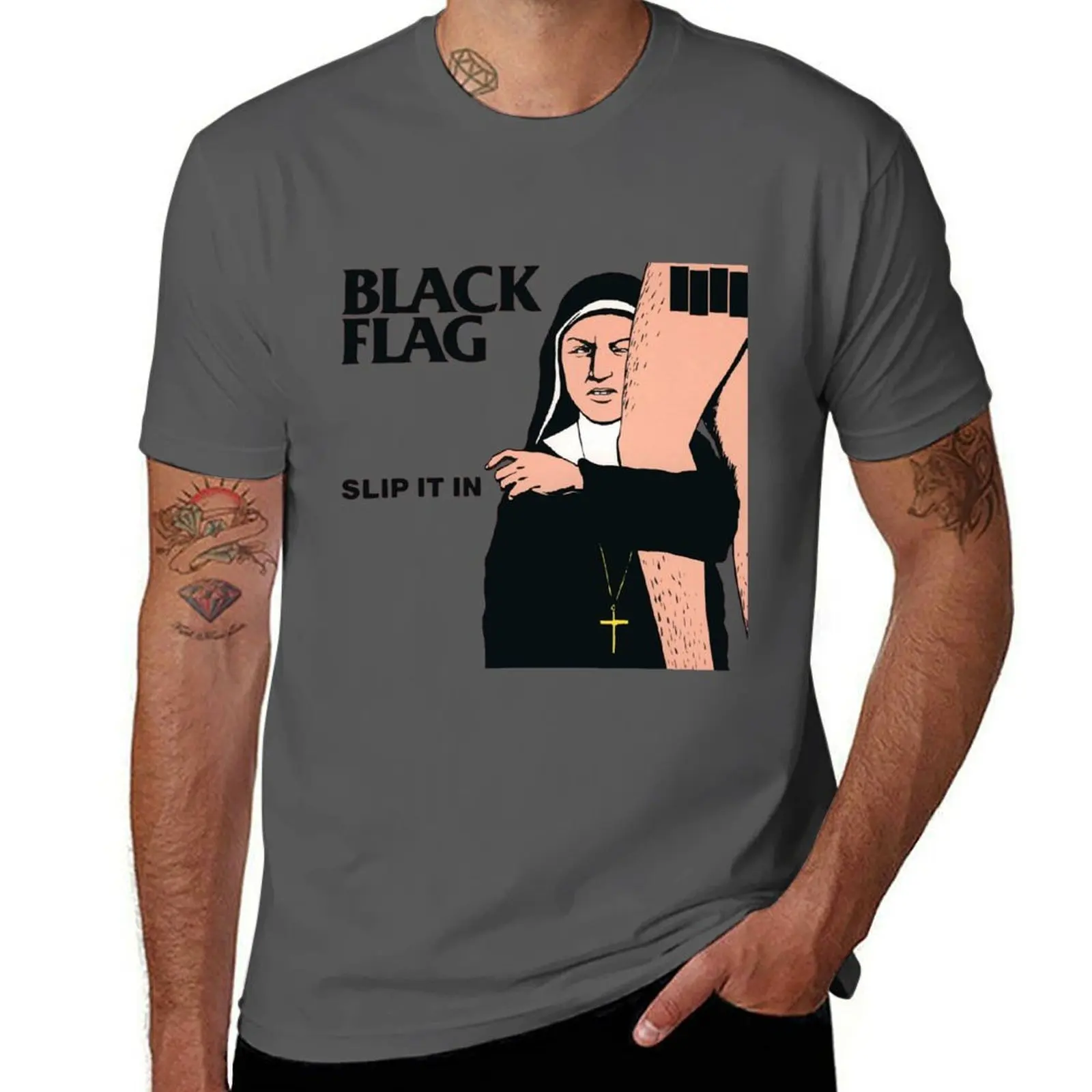 Slip T-Shirt Sports Basic Short Sleeve T-Shirt