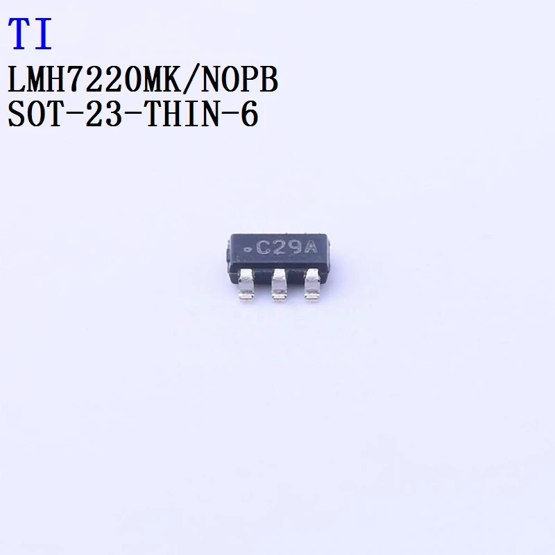 

2PCS LMH7220MK LMP7702MA LMP7704MA LMP8480MME-S LMP8480MME-T TI Operational Amplifier