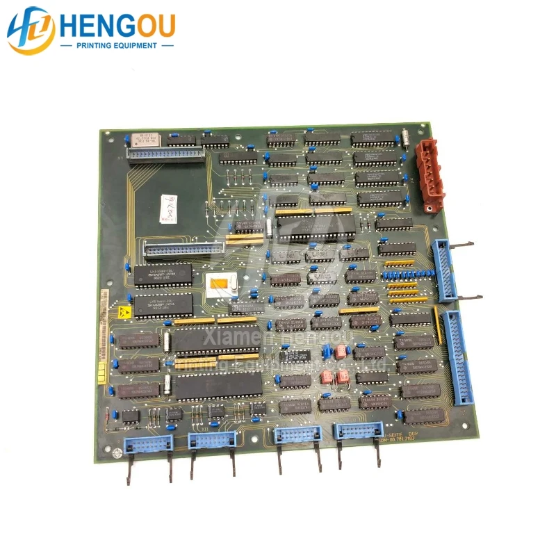 Hengoucn Motherboard 91.150.0051 Offset Spare Parts 00.781.2193 High Condition