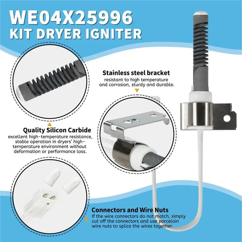 B83B-WE4X739 Dryer Igniter Igniter For GE