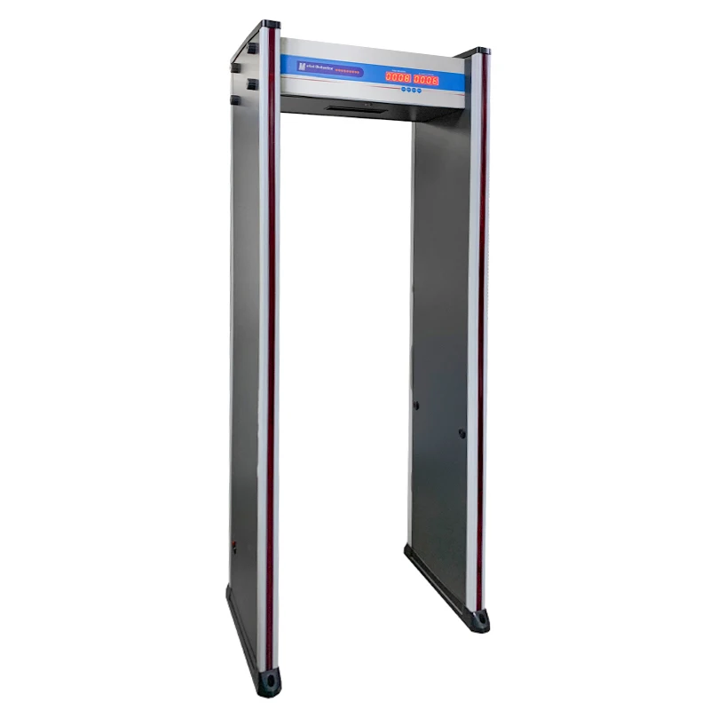 Averguard 6/18 Zone Pinpoint Walk-through Door Frame Arched Gate Metal Detector for Security Screening