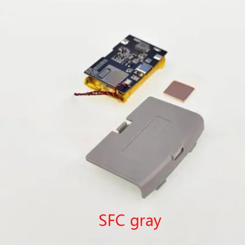 1800Mah Li-Ion Oplaadbare Batterijmodule Voor Game Boy Advance Voor Gba Highlight Met Type-C Oplaadpoort Batterijdeksel USB-C