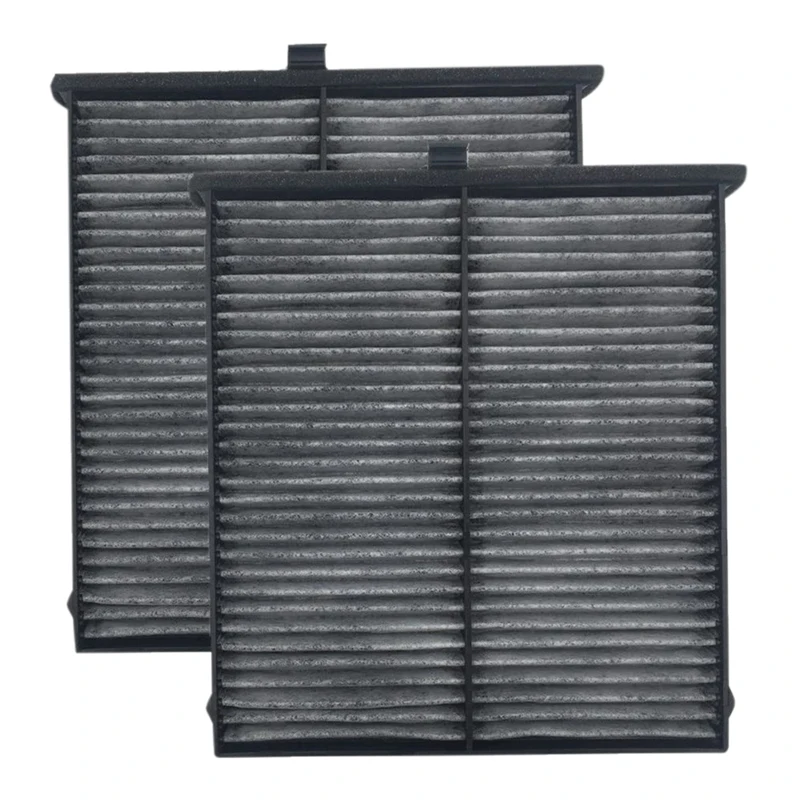 2Pcs Car Cabin Air Filter Air Conditioner Grid For Mazda 3 (2014-2018) Mazda 6 (2014-2020) CX-5 (2013-2020) KD45-61-J6X