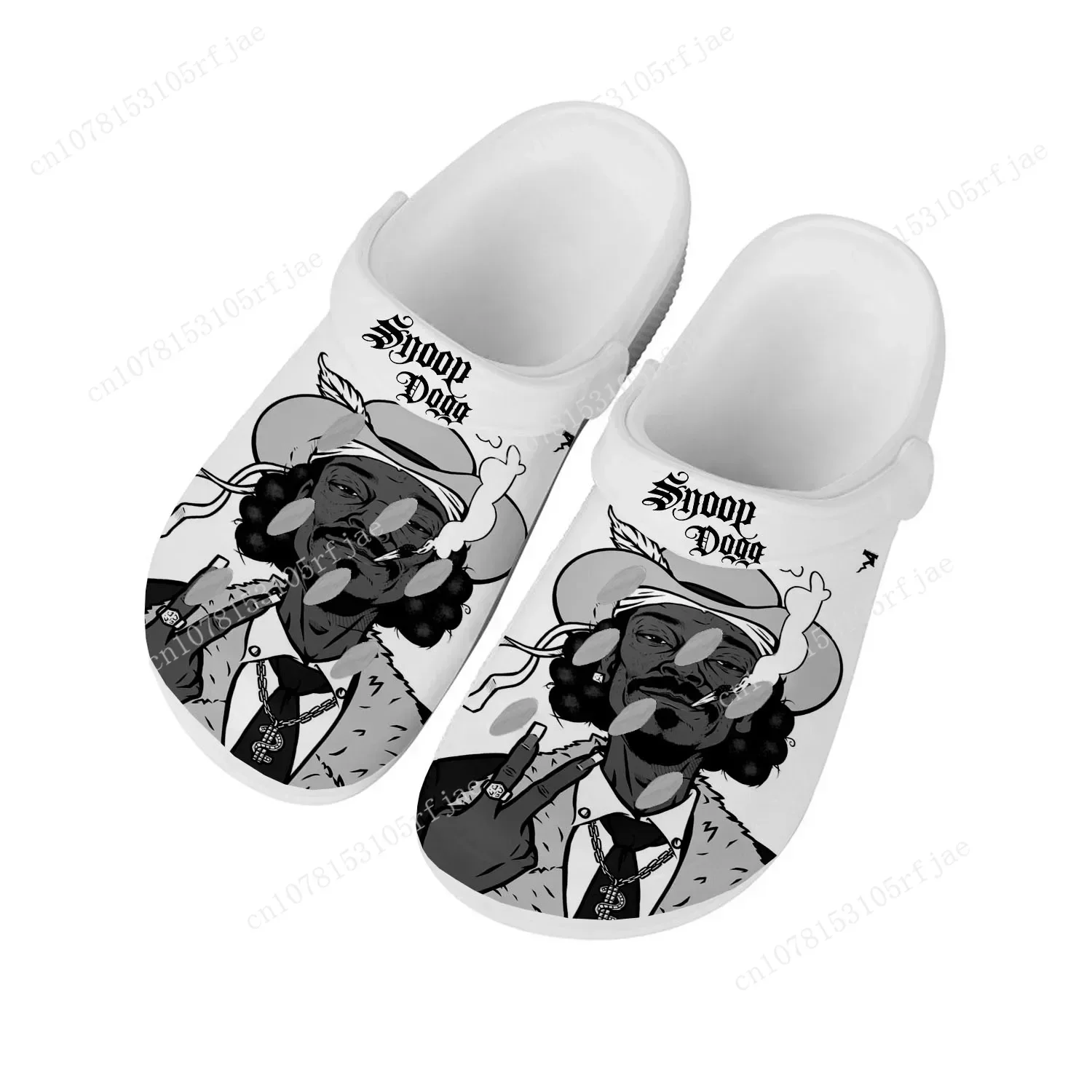 

Snoop Dogg Rap Home Clog Mens Women Youth Boy Girl Sandals Shoes Garden Bespoke Customized Breathable Shoe Beach Hole Slippers