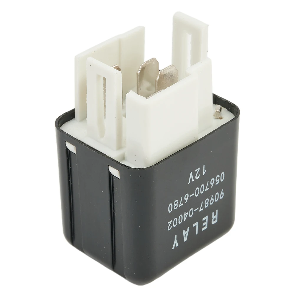 Part Multi-Use Relay Replacement Accessories Motor 056700-6780 12v 90987-04002 ABS AccessoryBlack Cooler Ignition